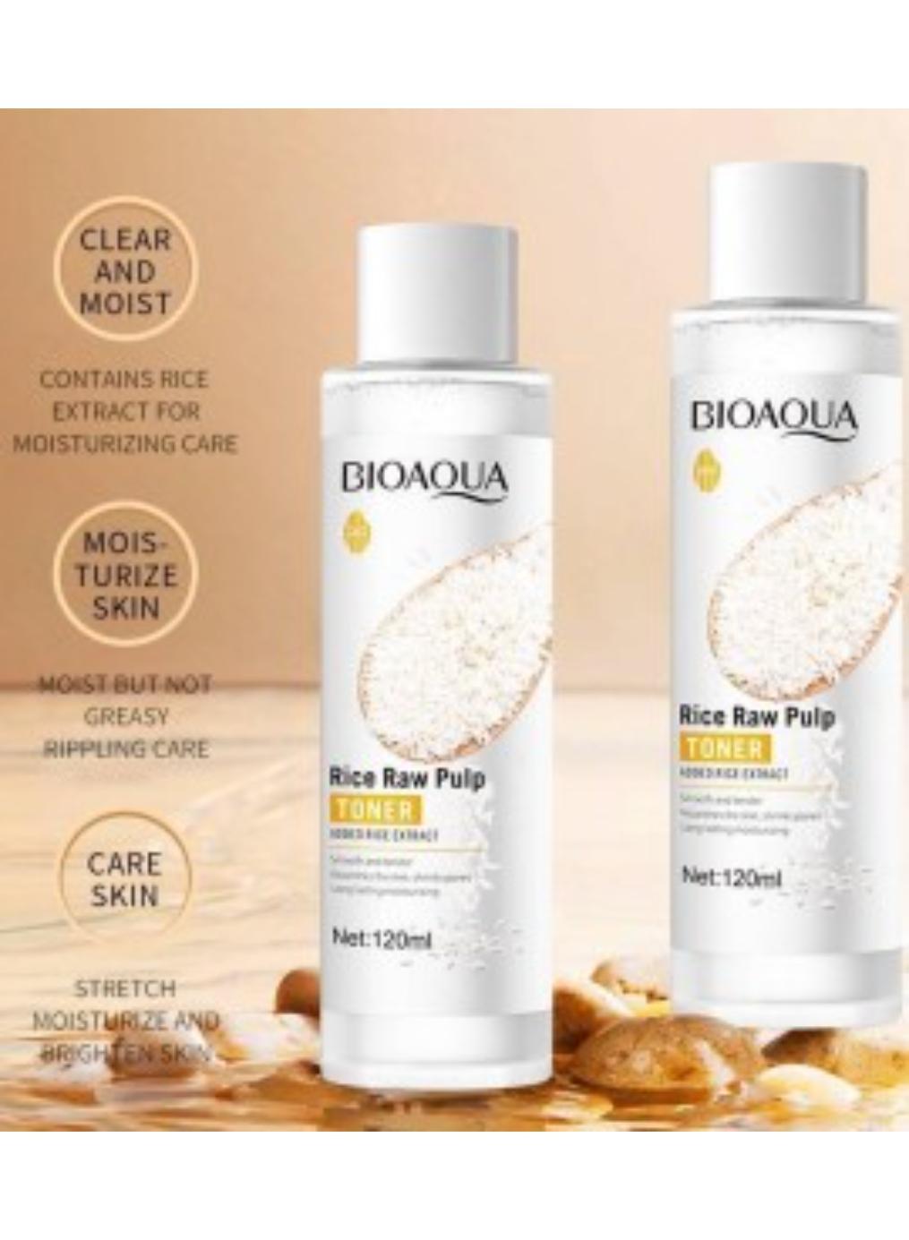 BIOAQUA Rice Pulp Toner 120ml Daily Use