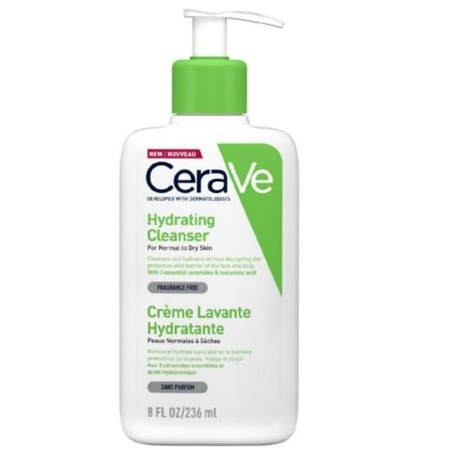 CeraVe Hydrating Cleanser + Niacinamide Serum Bundle
